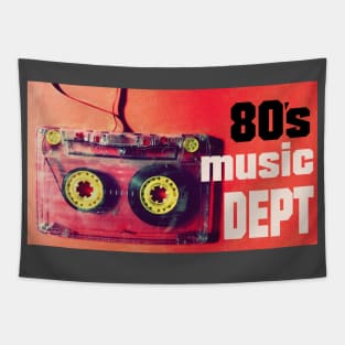 80s music department vintage cassete posterart Tapestry