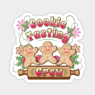 Christmas Cookie Tasting Crew Magnet
