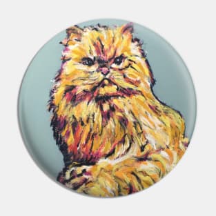 Nosey Josie Persian Cat Pin