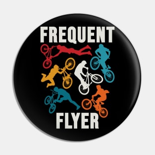 BMX Frequent Flyer Pin