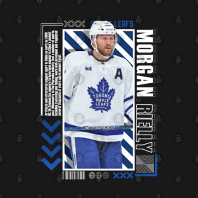 Morgan Rielly Paper Poster Version 10 by art.Hamdan