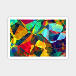 Bright Colors Shape Magnet