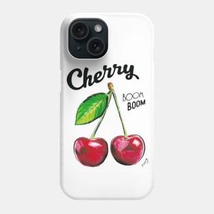 Cherry boom, boom! Phone Case