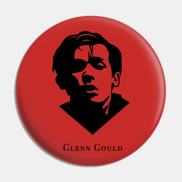 Glenn Gould Pin by Woah_Jonny