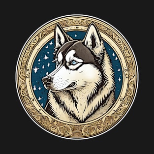 husky dog T-Shirt