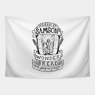 Samsons Wonder Bread - Samson Illustrated Lyrics Tapestry