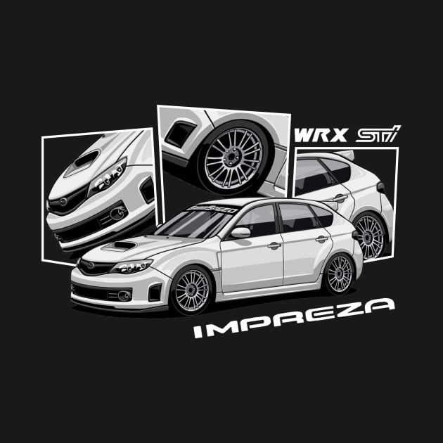 Impreza WRX STI, JDM by T-JD