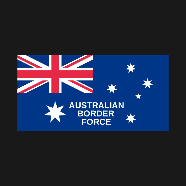 Australian Border Force Flag by Wickedcartoons