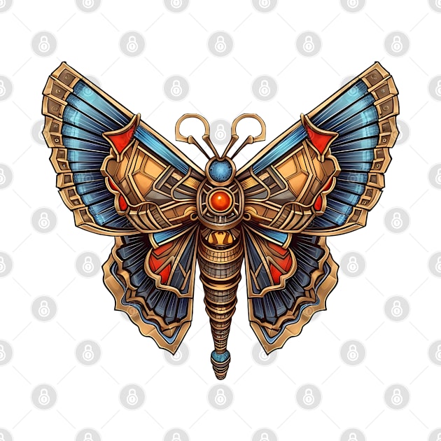 Ancient Egypt Butterfly #15 by Chromatic Fusion Studio