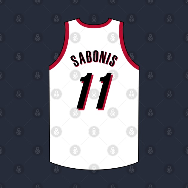 Arvydas Sabonis Portland Jersey Qiangy by qiangdade