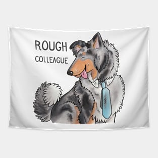 Rough Colleague (Collie) Tapestry