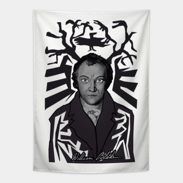 William Blake IV Tapestry by Exile Kings 