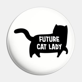 Future Cat Lady Pin