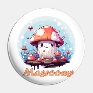 Chanterelle mushrooms Pin