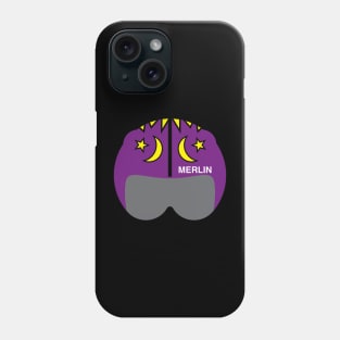 Merlin helmet Phone Case