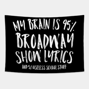 My Brain Is 95 Broadway Lyrics Theatre Tapestry