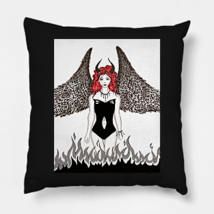 Demon girl Pillow