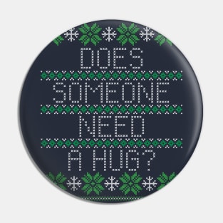 Hug Sweater Pin