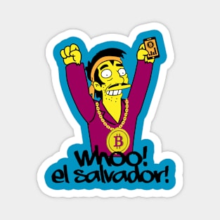 Whoo! El Salvador! Magnet