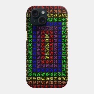 Rainbow Rectangle Pattern Phone Case