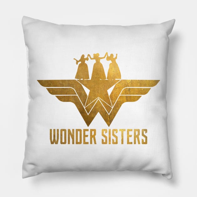 Wonder Schuyler Sisters Pillow by nah