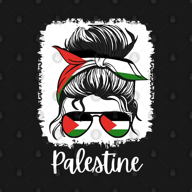 Palestine Palestinian Girl Patriotic Free by qwertydesigns