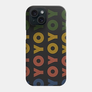 Repeat Pattern Yoyo Phone Case