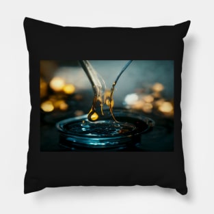 Drops Of Jupiter With Forest Rain Drops In Rainy Weather Pillow