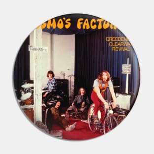 Creedence Clearwater Revival - Cosmo's Factory Tracklist Album Pin