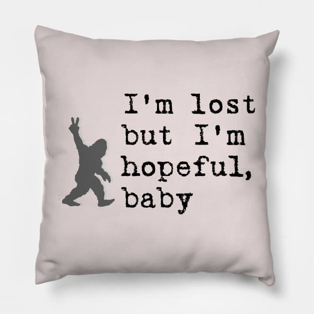 One hand in my pocket light Pillow by Popish Culture