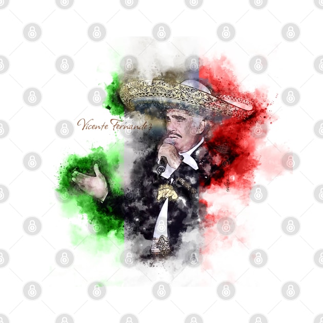 Vicente Fernandez  /  Viva Mexico by Sauher