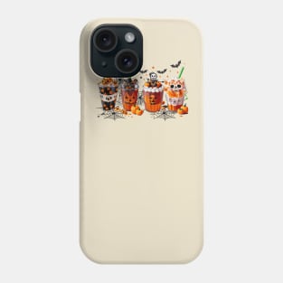 Halloween Coffee Cups Phone Case