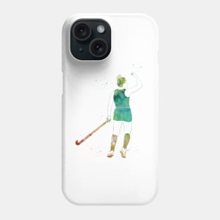 Field Hockey Player Girl Phone Case