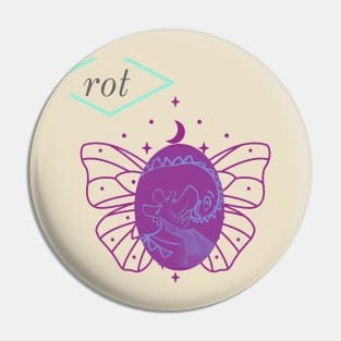 Buttersaur in Lilac Wine Pin