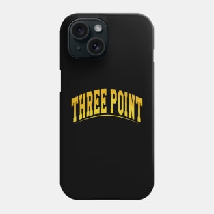 Three Point || Basketball Phone Case