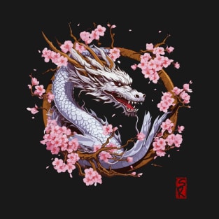 Sakura dragon T-Shirt