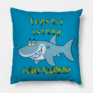 Topsail Loves Tourists Pillow