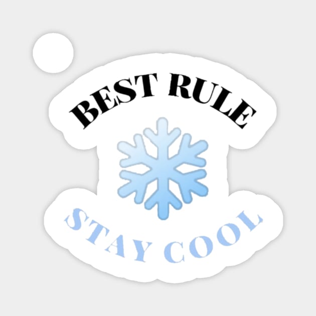 Stay cool Magnet by focusLBdesigns