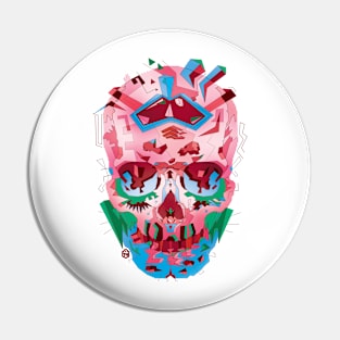 Pink Skull. Cosmo 26 Pin