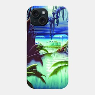 SeaScape Painting in Blue Theme, Beautiful Nature Phone Case