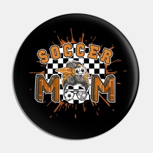 Womens Soccer Mom Gift For Wife Mama Mothers day Pin