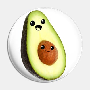 avocado faces Pin