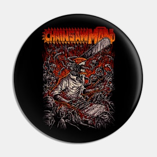 Chainsaw Demon Pin