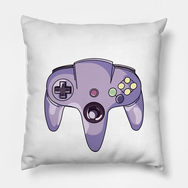 Game controller Pillow by lavavamp