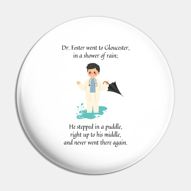 dr foster went to Gloucester nursery rhyme (male version) Pin by firstsapling@gmail.com