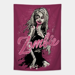 Zombie Girl Tapestry