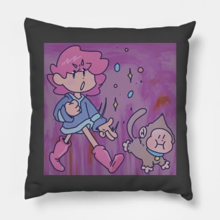 Kumatora and Salsa Pillow