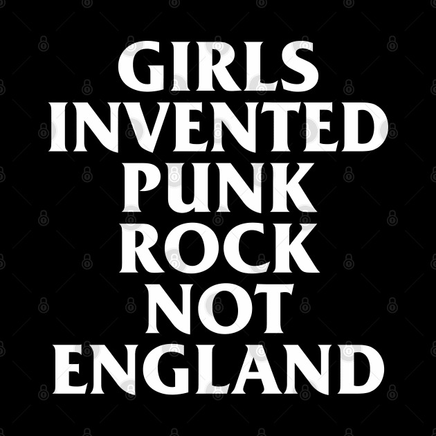 Vintage Girls Invented Punk Rock Not England Aesthetic by dewinpal