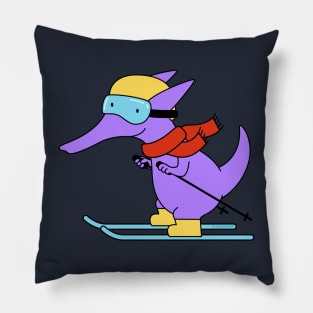 Skier Pillow