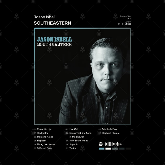 Jason Isbell - Southeastern Tracklist Album by 80sRetro